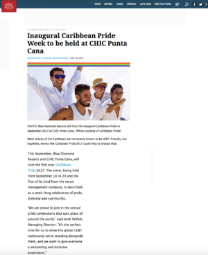 Caribbean Pride Week<br>TRAVEL PULSE