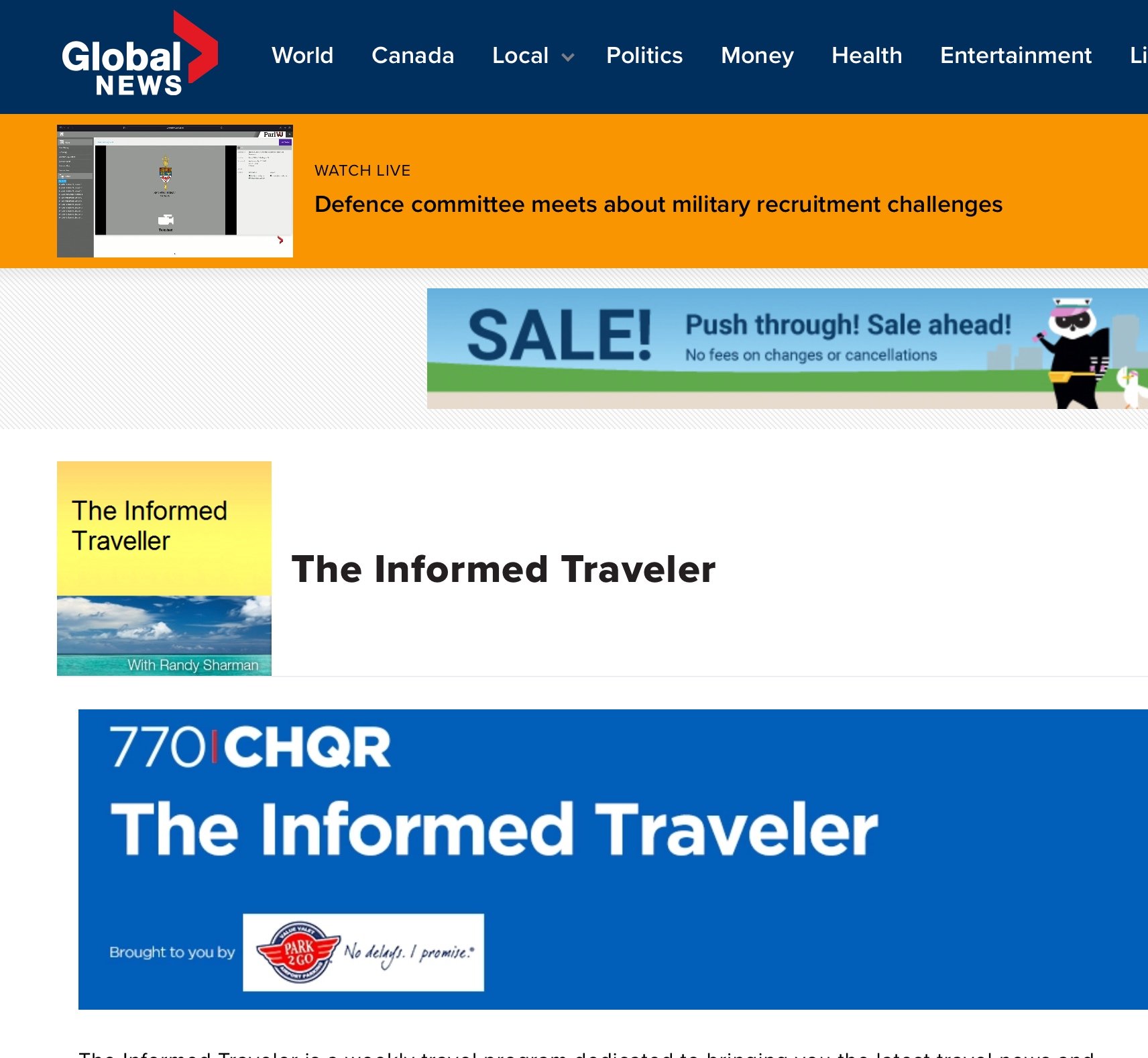 THE INFORMED TRAVELER