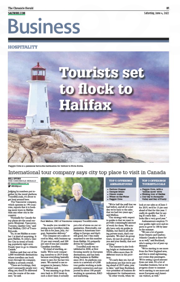THE CHRONICLE HERALD