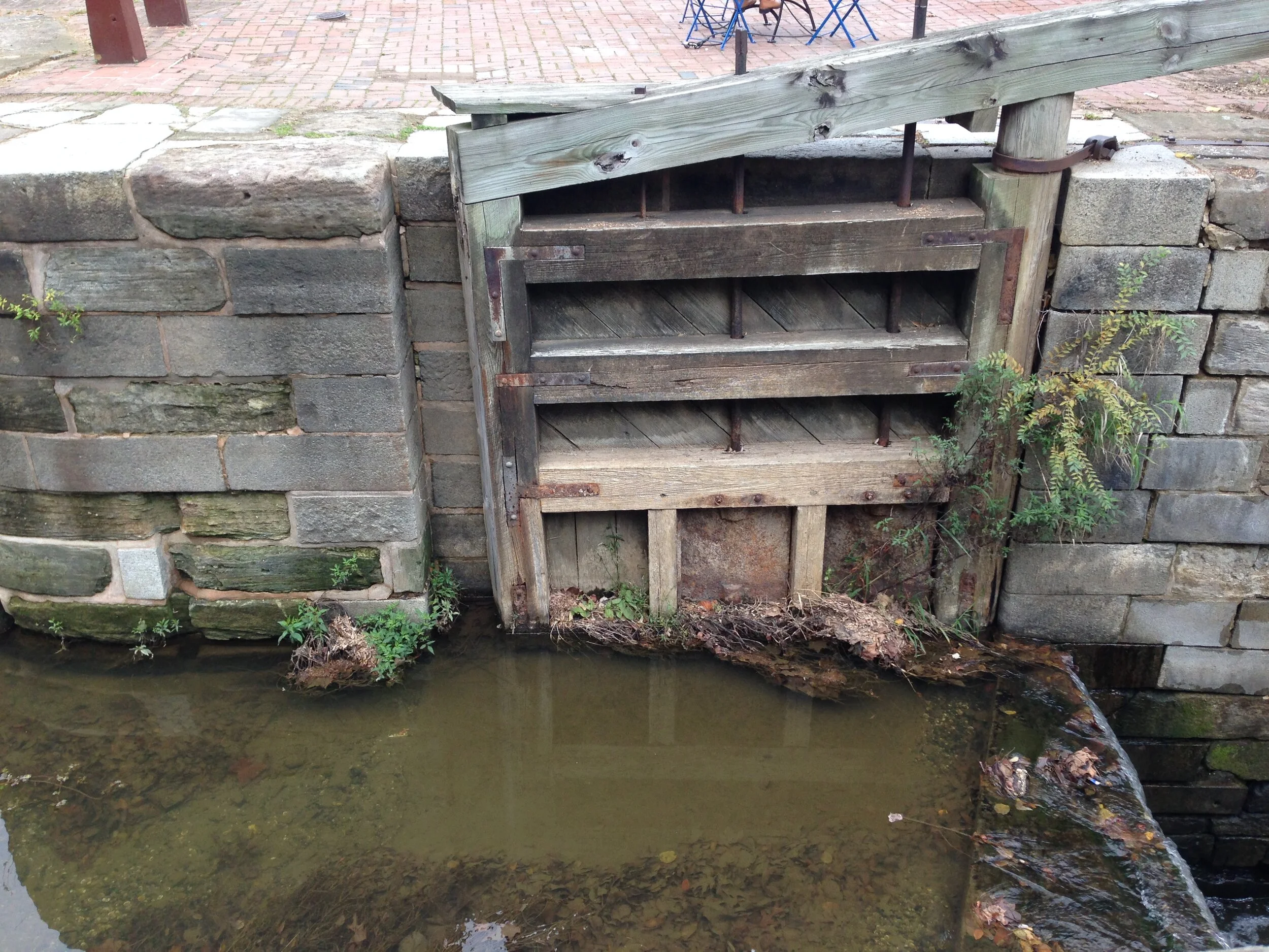 Before: Lock 3 North Wall Detail