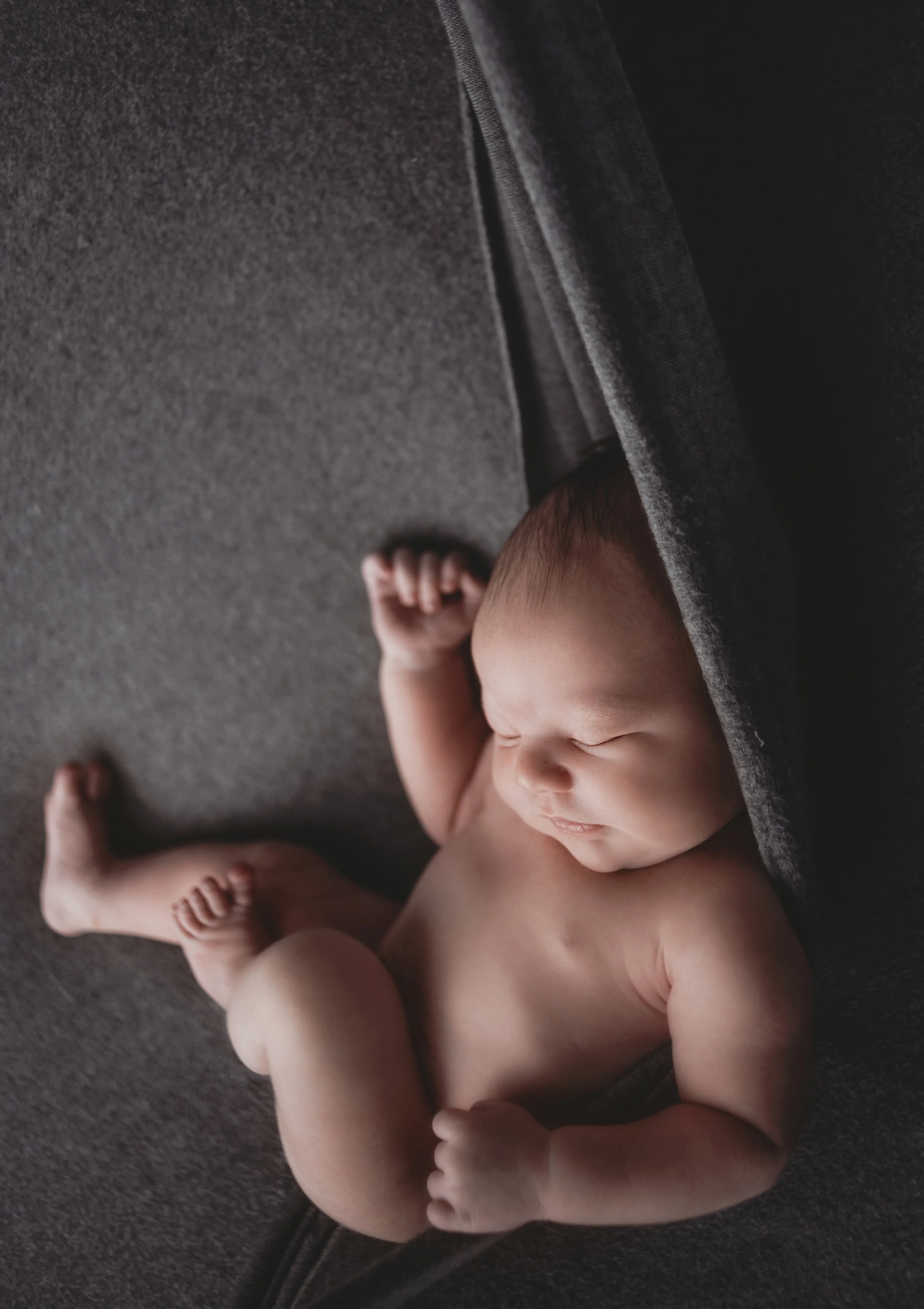 How precious is that little smirk? I love trying different poses.