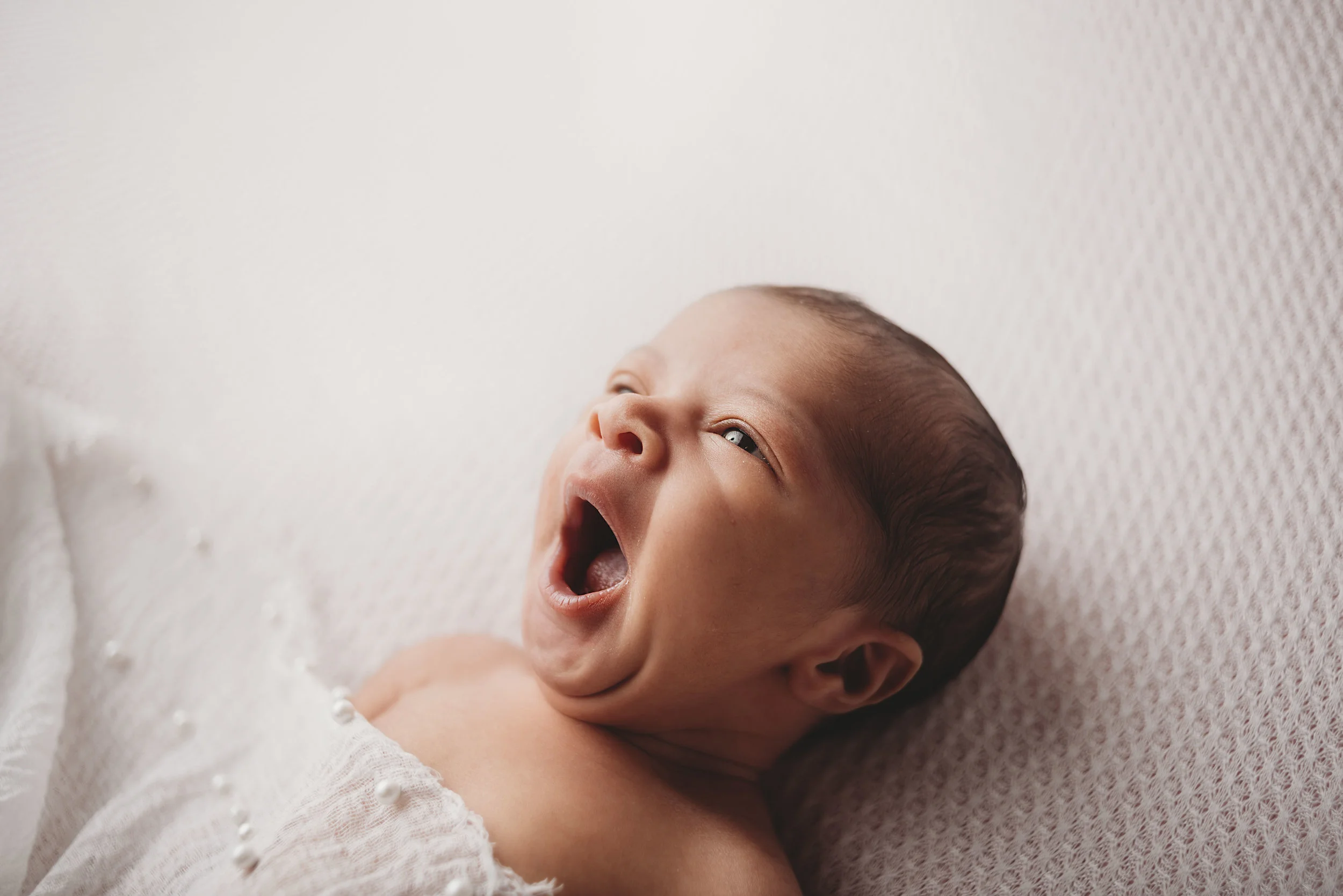 BIG YAWN. I love catching natural poses. <3
