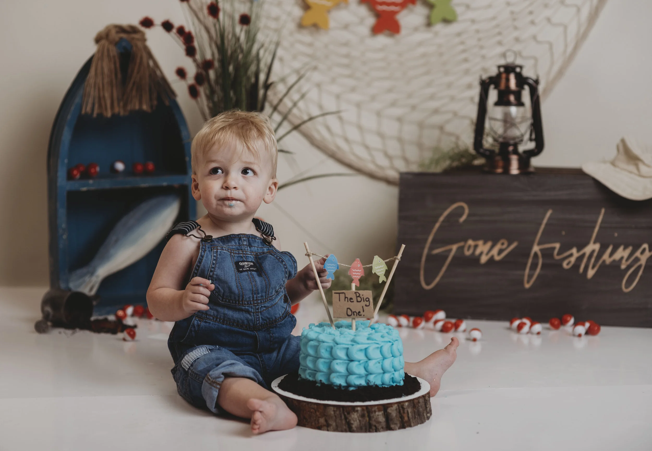 Shreveport, Louisiana Photographer | Luke's Cake Smash Session