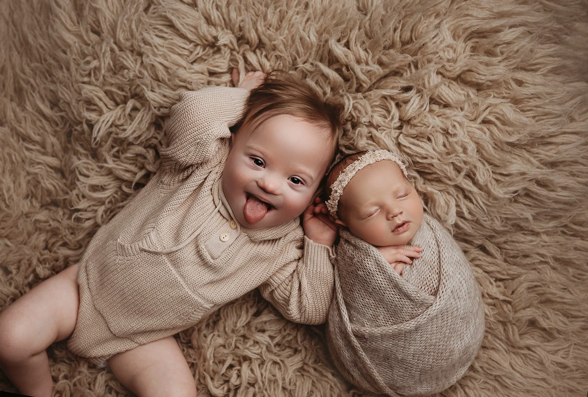Mom was hoping for the best because she said brother did NOT like to be beside sister. She wasn't even able to capture them at home. I was thinking, "I got this." I always LOVE to play games with toddlers. 

I SQUEALED when I saw this. Imme