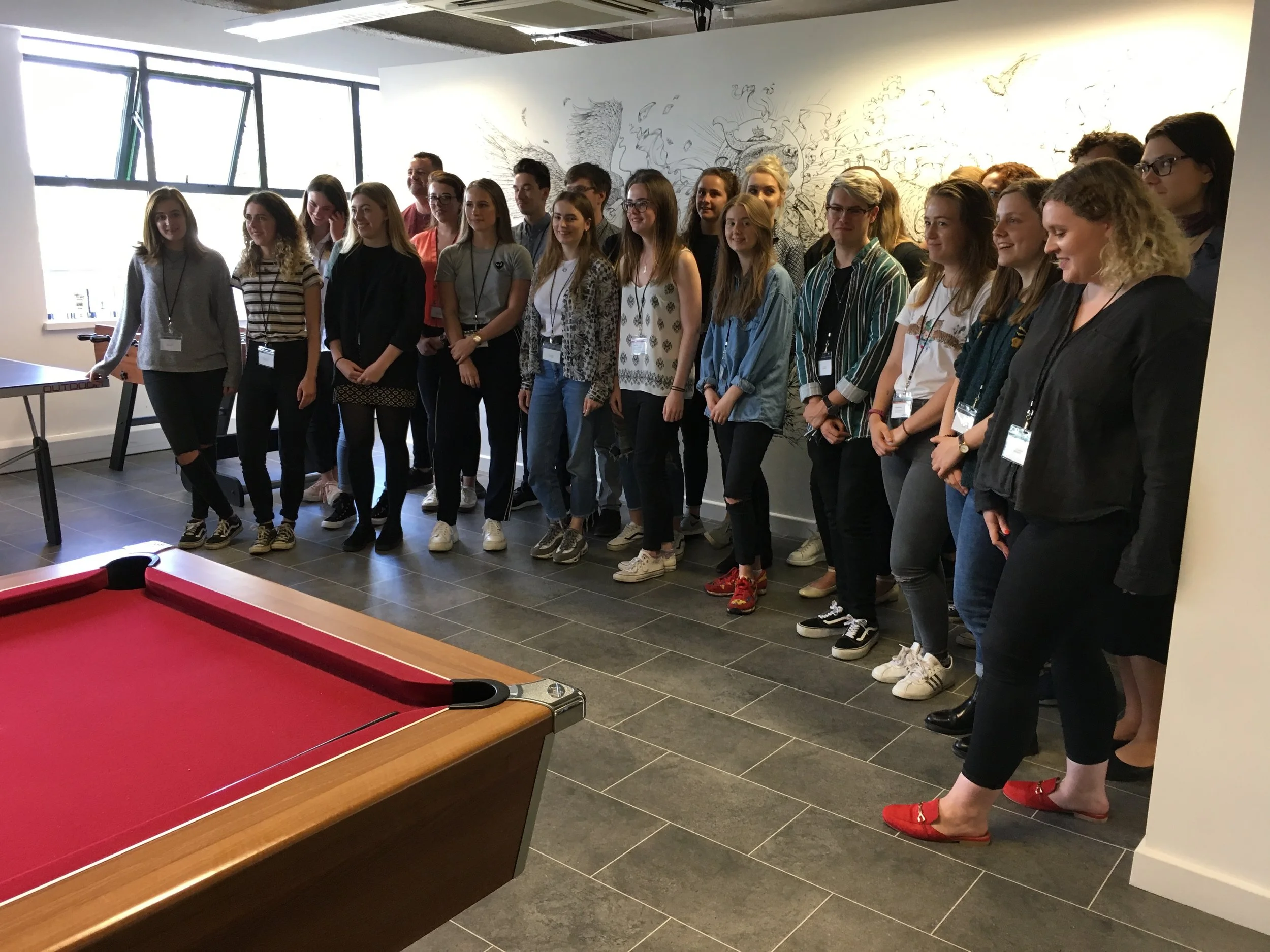 2018 2nd Year student participants from 14 different universities
