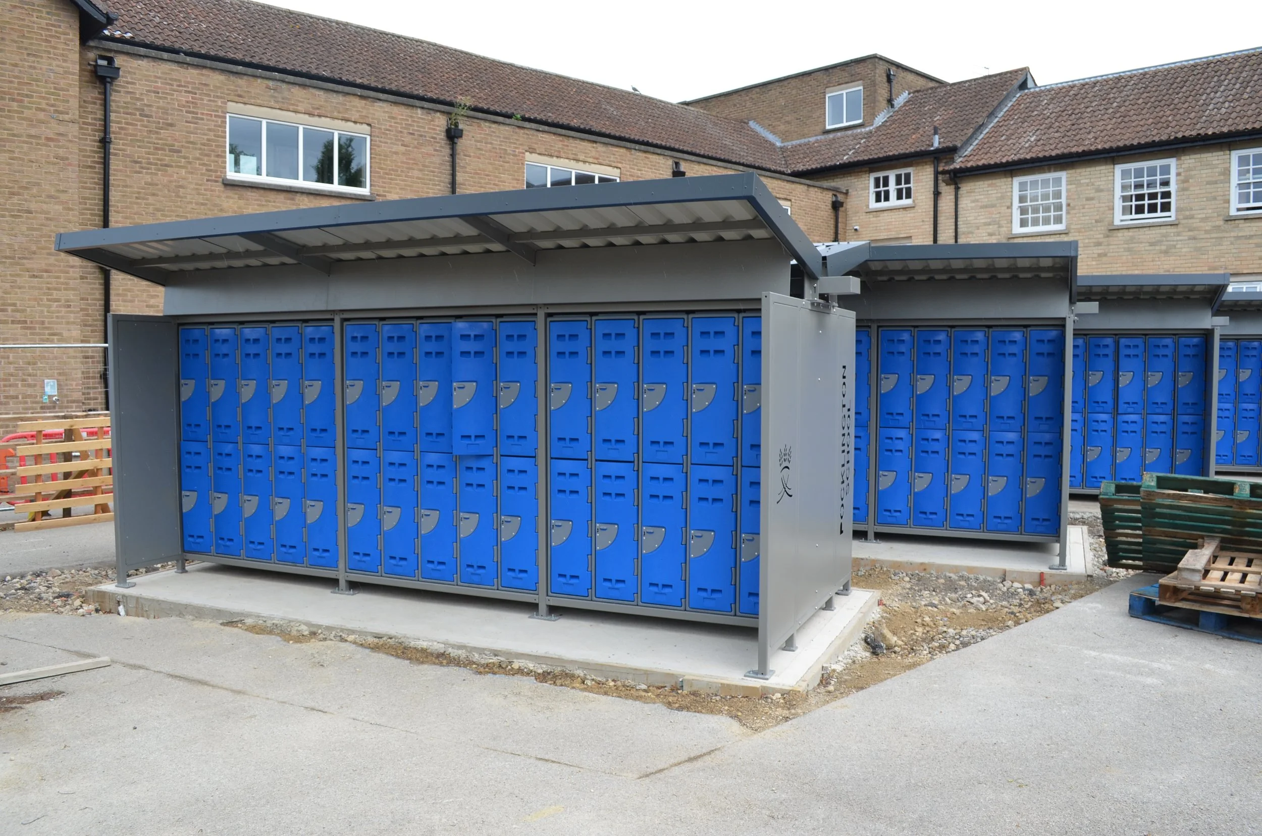Pocklington School Locker Pods