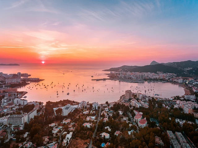 San Antonio's bay, Ibiza.