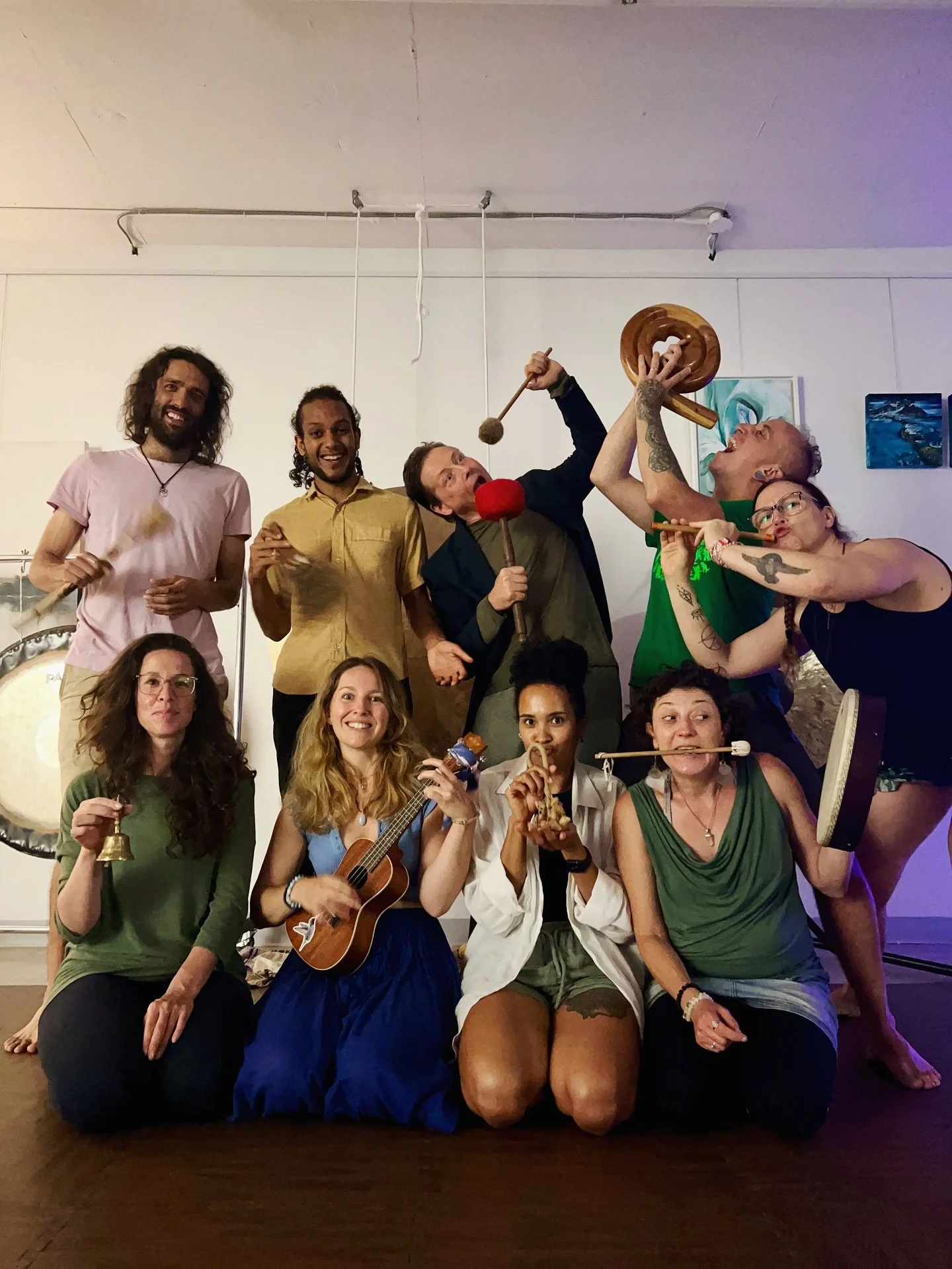 Masterclass Extraordinaire avec @melanieetlucas โจ๐ซโ๏ธ merci les amis pour une fin de semaine inoubliable !!! 
#soundtherapy #soundhealing #soundmeditation #soundbath #soundjourney #gong #sonotherapie