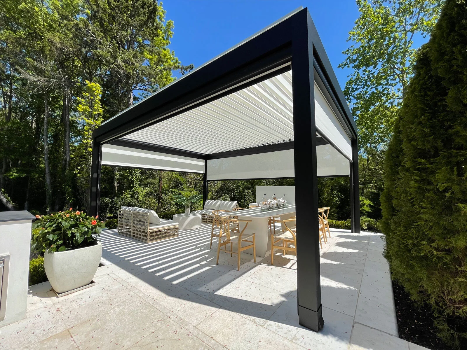 Louver Pergola Roof
