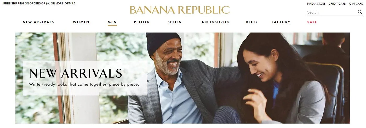 BANANA REPUBLIC HOLIDAY 2017 MARKETING CAMPAIGN - "COME TOGETHER" 