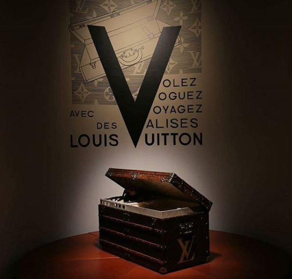 Sold at Auction: Louis Vuitton Gold Voguez Volez Voyagez Car Paperweight  Condition: 1 6.5 Width