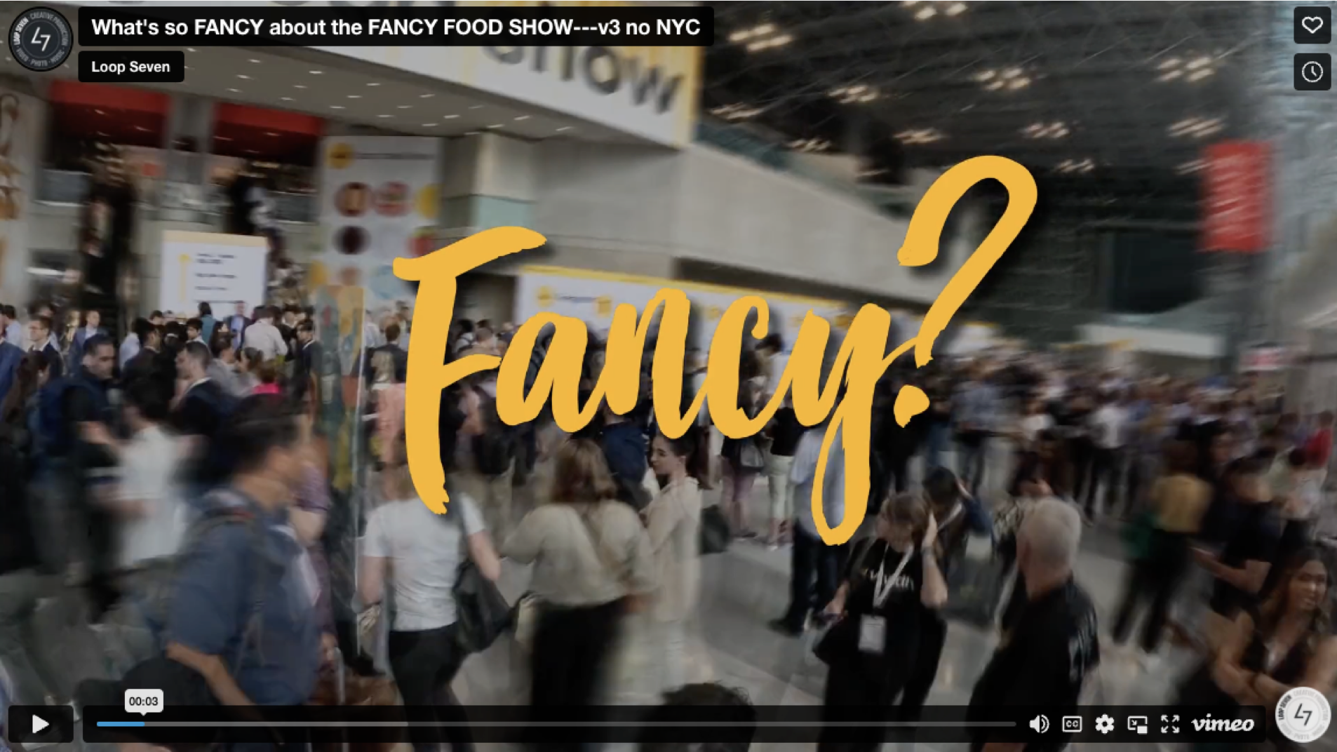 THAT'S FANCY. -  VIDEO CONCEPT