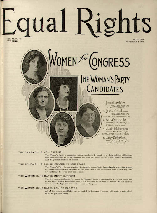 "About the National Woman's Party"