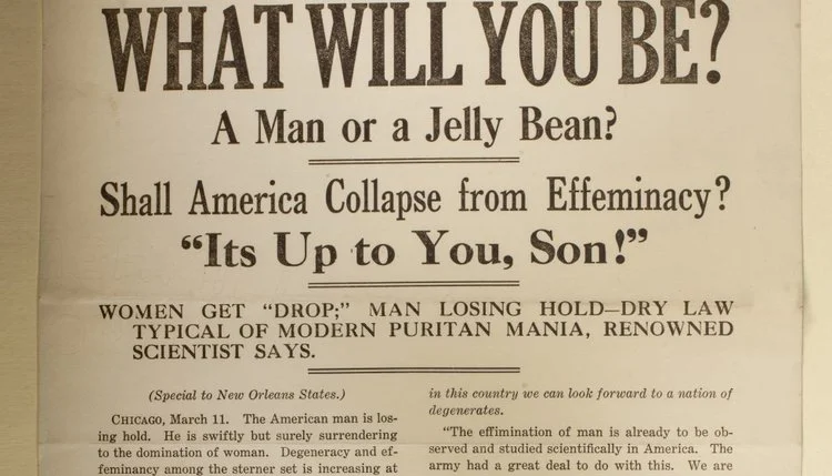 Image: Anti-Suffragist Flyer, c. 1918