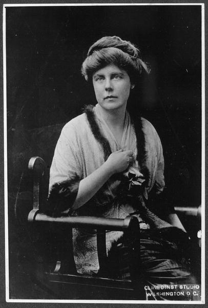   Lucy Burns, Vice Chairman Cong[ressional] Union, 1913  