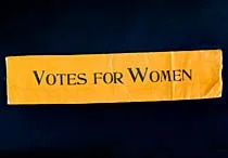   Suffrage Sash, around 1910  