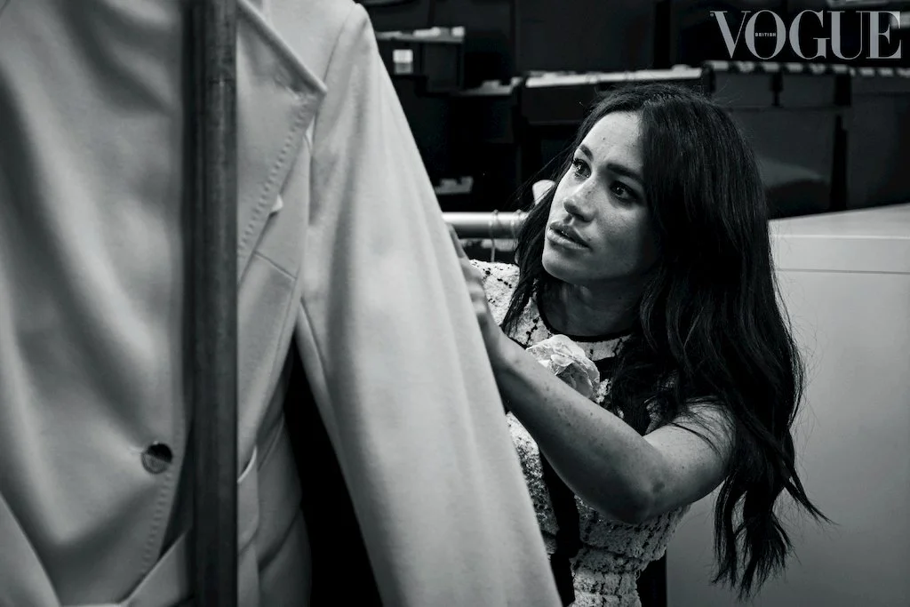 Article: “Meghan, Duchess of Sussex, Guest-Edits British Vogue’s September Issue” Author: Elizabeth Paton Source: New York Times