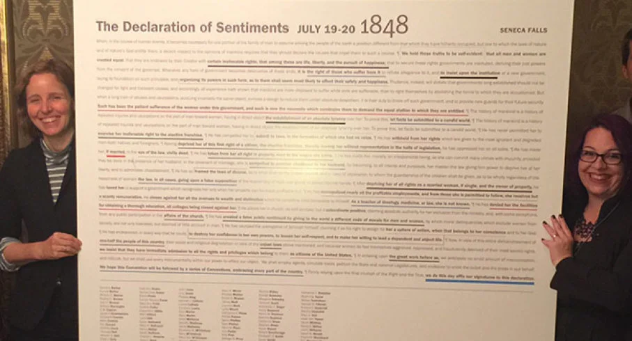 The Road to the Declaration of Sentiments