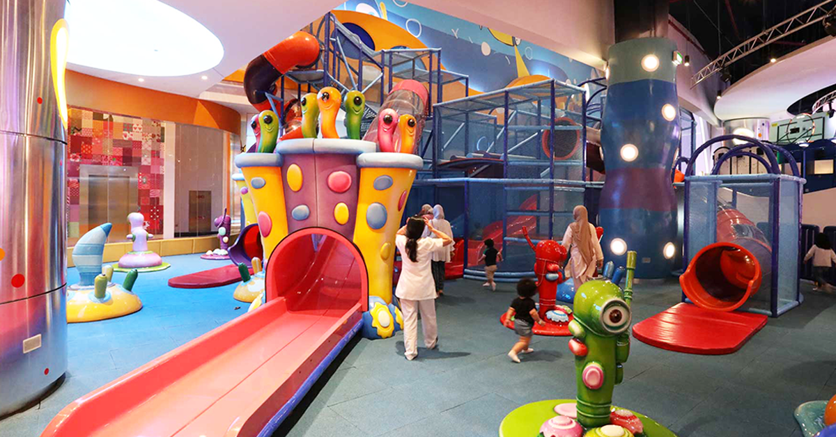 Indoor themed playground family entertainment centre