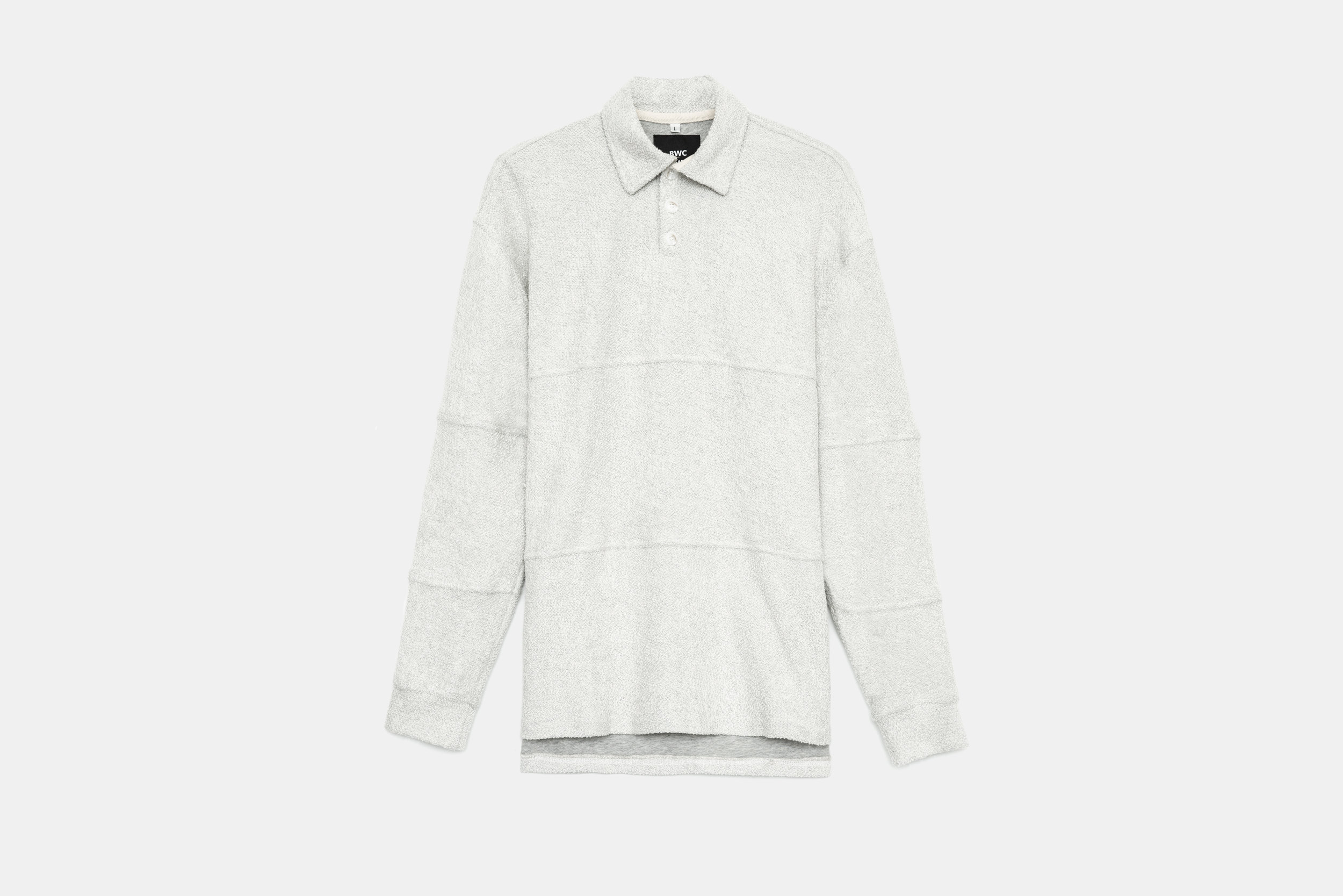 3 Panel Collared Long Sleeve