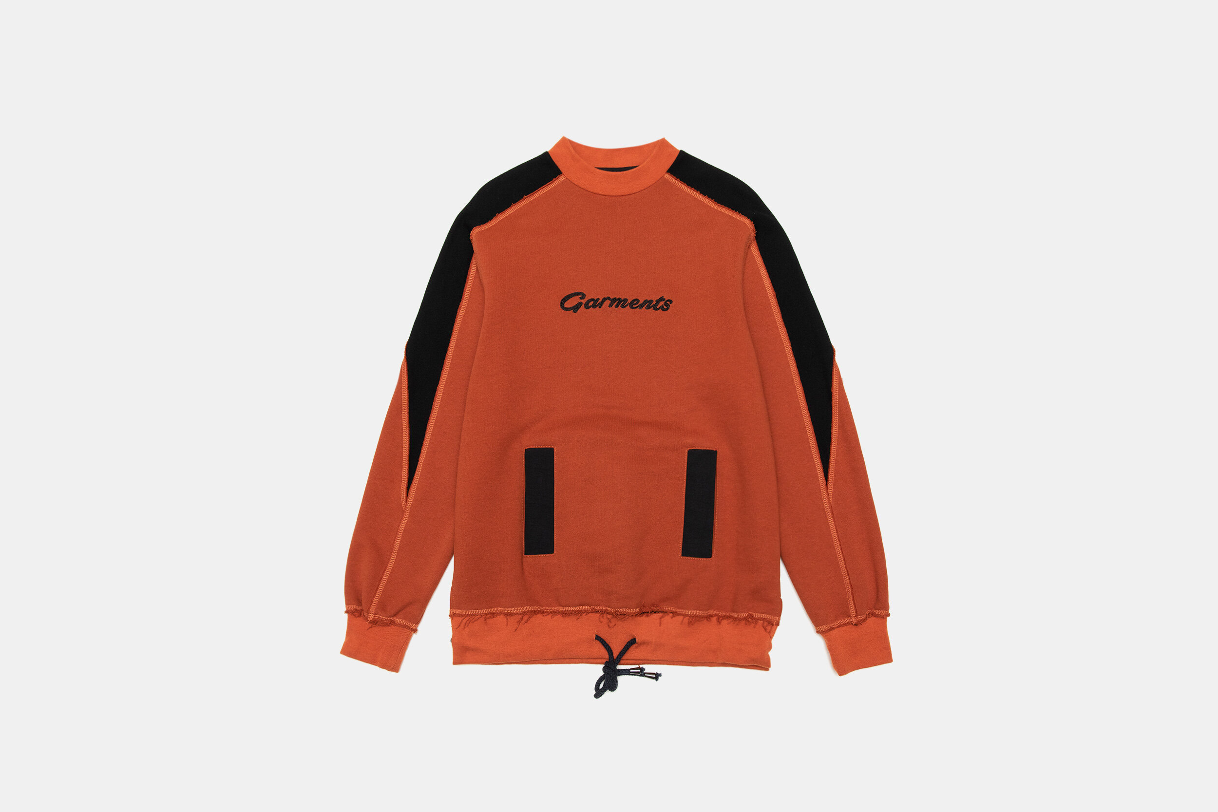 Reversed French Terry Crewneck (Burnt Orange)