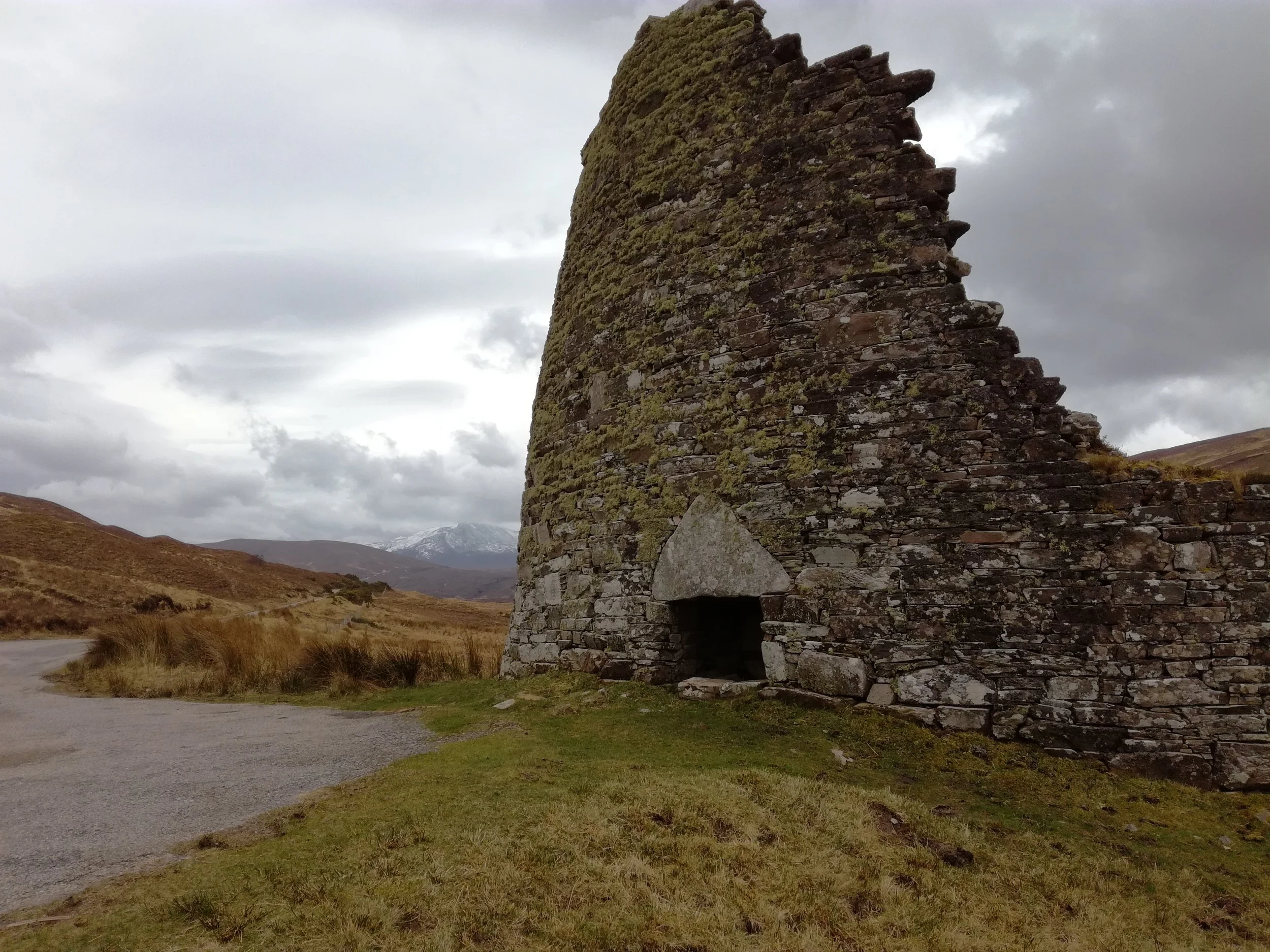 Broch in Northern Scottish Highlands, Scottish tours with walks, small group adventures, Roaming Scotland.jpg