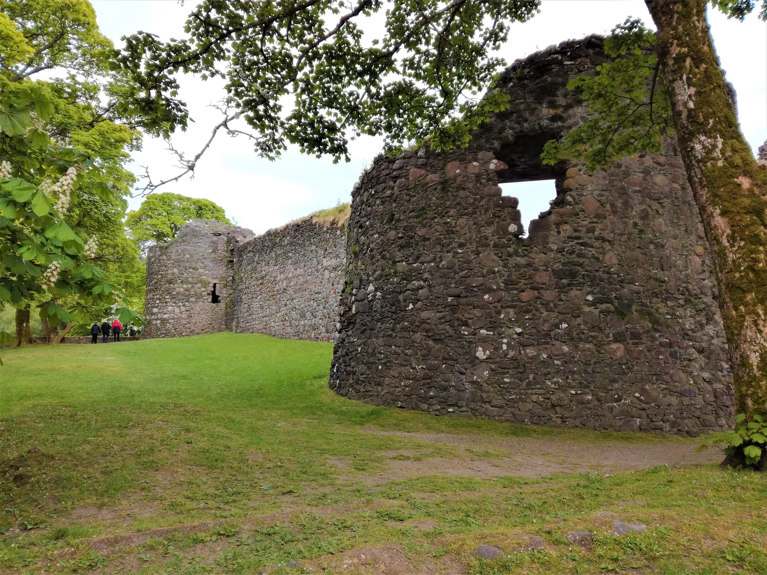Medieval castle ruins, Fort William - Tour & Walk Scotland in small groups - Roaming Scotland..jpg