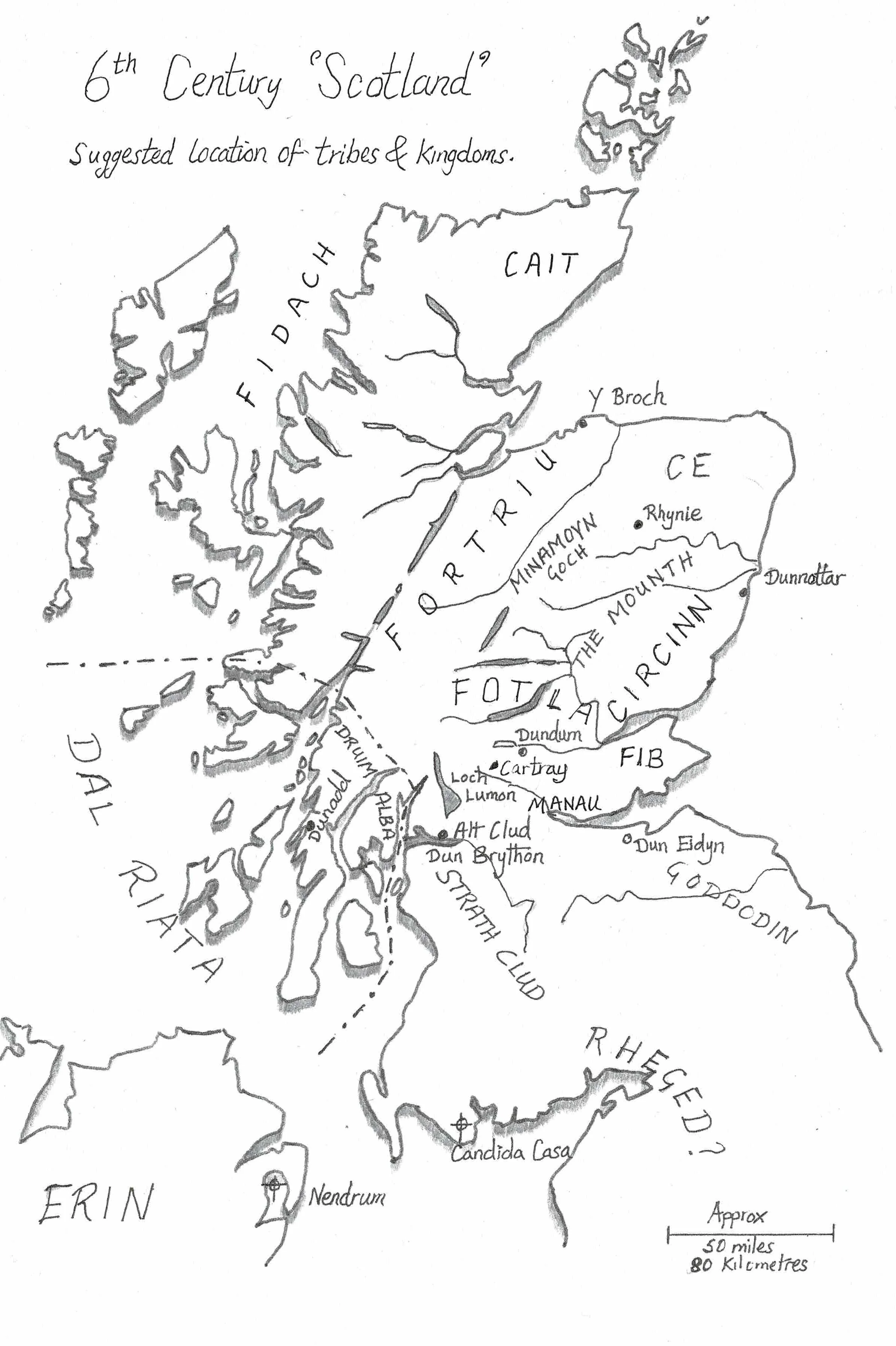 The Setting of the new novel, ‘Chosen Wanderers’