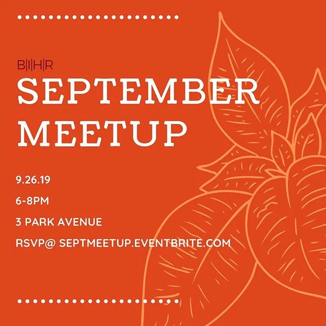 Tomorrow, we meet again! 🍂
⠀
⠀
The RSVP list is closed and we are at capacity. Subscribe to our newsletter so you don&rsquo;t miss out on the next one!⠀
⠀
⠀
#blackinhr #bihr #hr #meetup #diversity #inclusion #recruiting #talentacquisition #benefits 