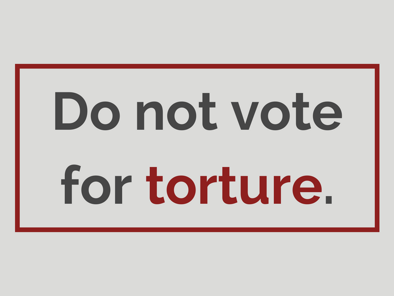 URGENT: Tell Senators to Vote No on Barbaric Sterilization Amendment
