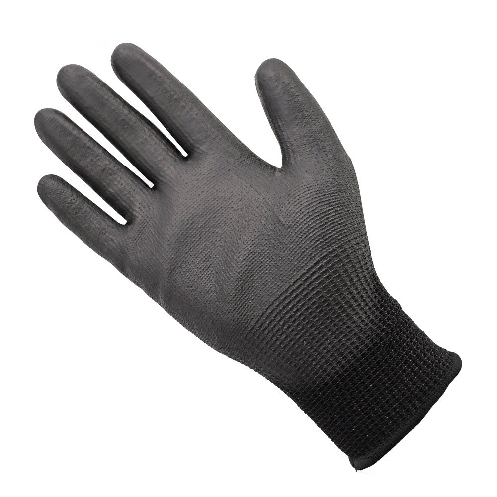 Nuevos Guantes Cocina Protección MXBGV-025 5 Pares XXL GrisNegro 265mm x  115 a 125mm NitriloHPPE