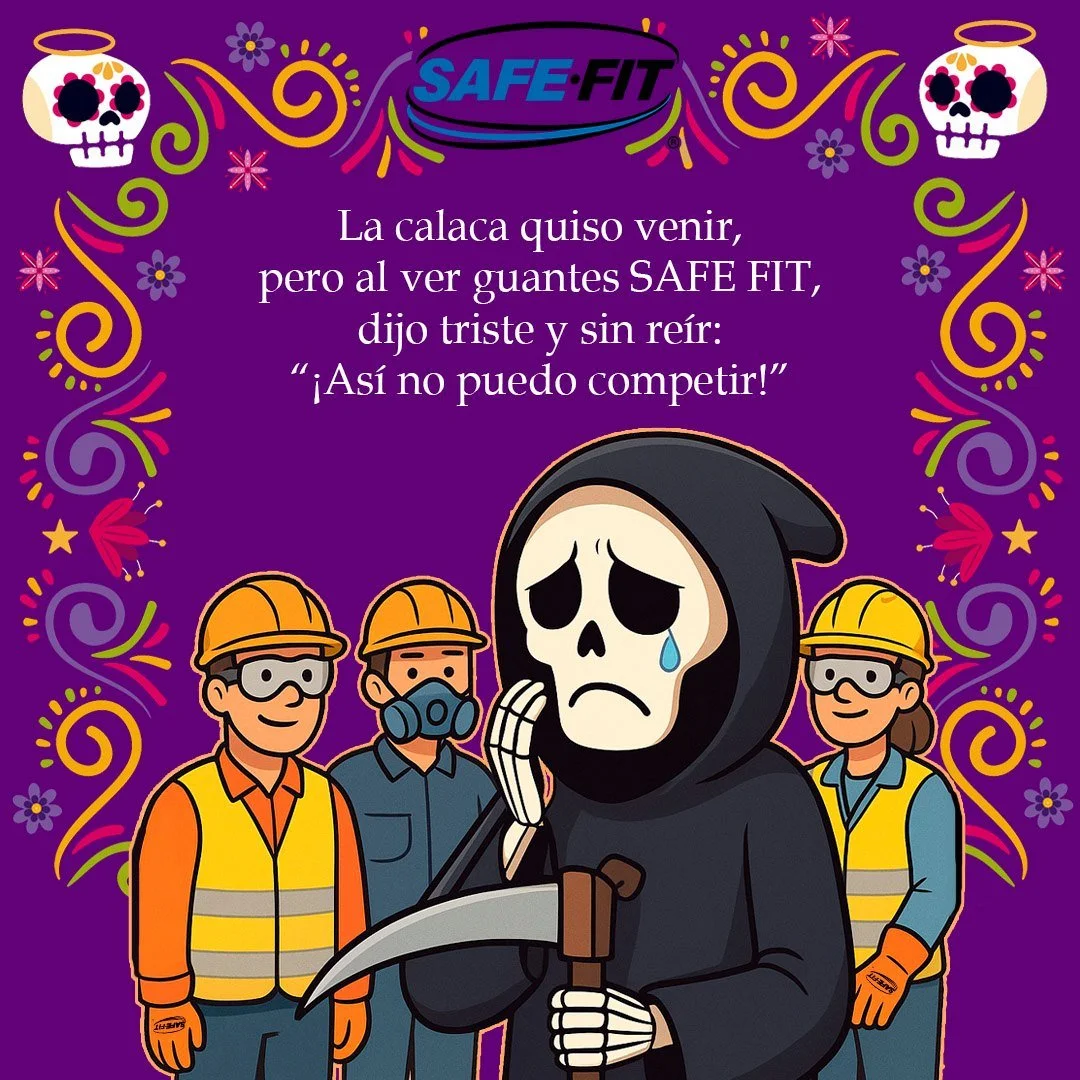 💀🦺 En esta temporada, recordemos que la prevenci&oacute;n mantiene viva la seguridad.
As&iacute; como honramos a quienes ya no est&aacute;n, cuidemos a quienes seguimos aqu&iacute;.
El uso correcto del equipo de protecci&oacute;n, la capacitaci&oac