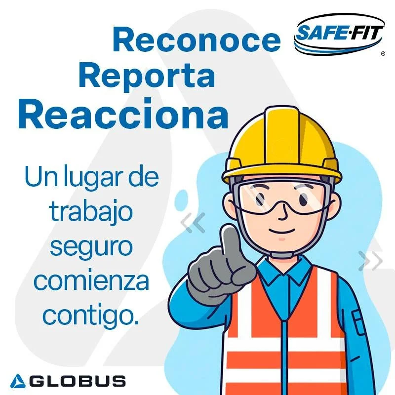 En seguridad, cada acci&oacute;n cuenta.
Recuerda siempre las 3 R:

🔸 Reconoce
Identifica cualquier situaci&oacute;n, condici&oacute;n o comportamiento inseguro antes de que cause un accidente.

🔸 Reporta
Comunica de inmediato a tu supervisor o al 