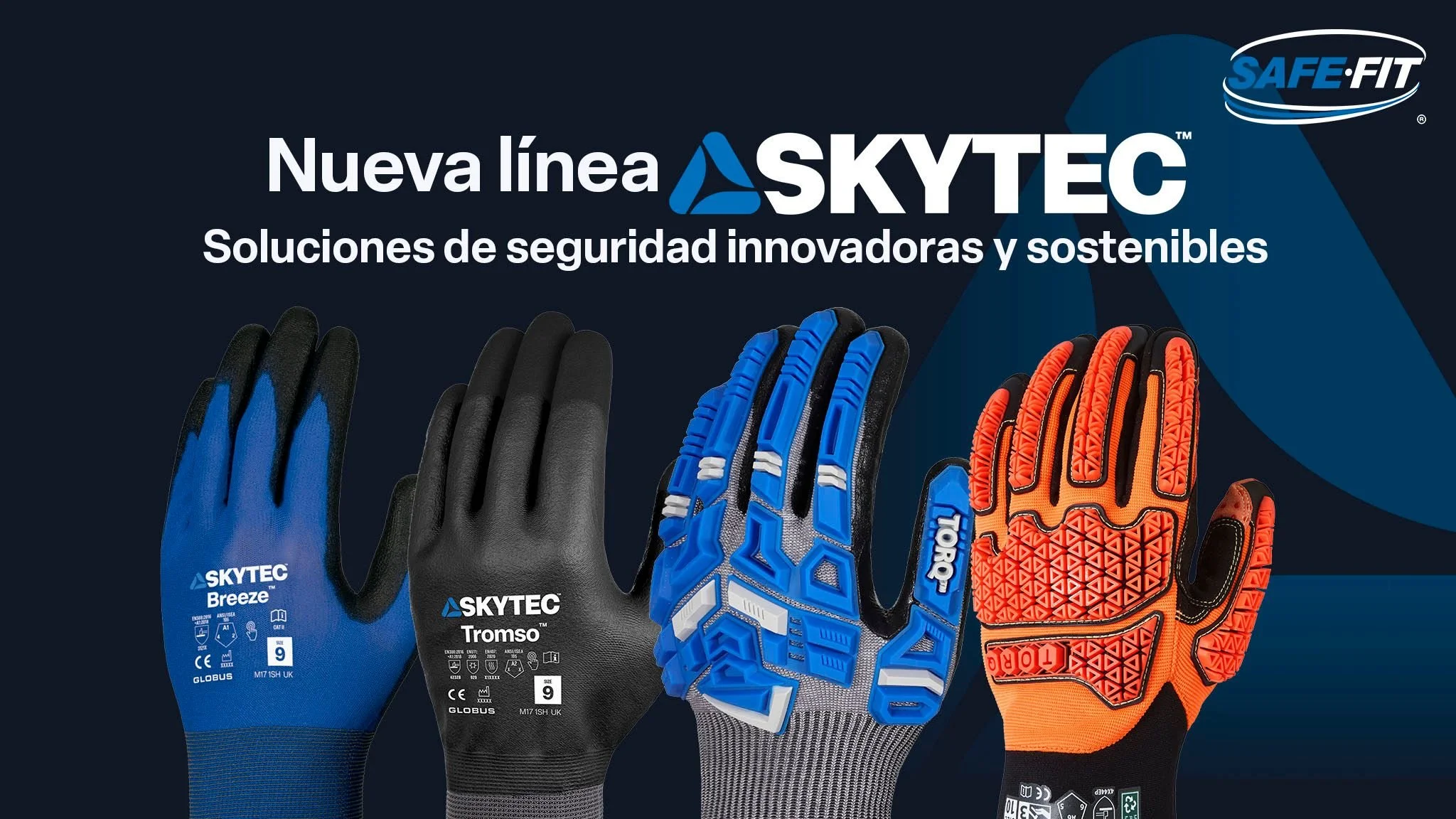 🧤✨ &iexcl;Nuevas soluciones de protecci&oacute;n ya est&aacute;n aqu&iacute;! ✨🧤

En SAFE FIT seguimos ampliando nuestro portafolio para ofrecerte la mejor protecci&oacute;n en cada tarea. Hoy damos la bienvenida a los nuevos modelos de guantes SKY