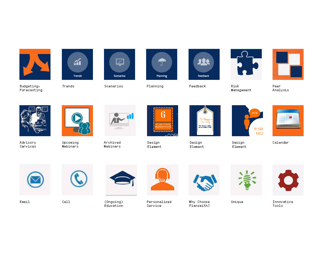 Iconography audit concluded with a myriad of styles used inconsistently.