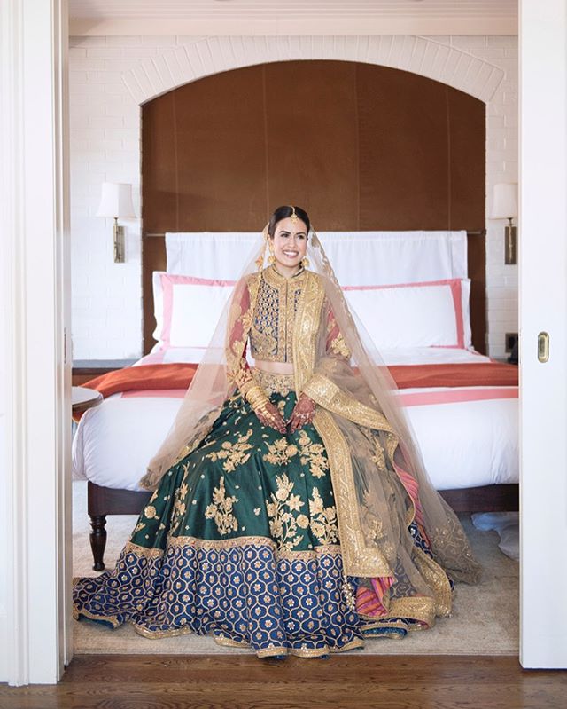 Thank you @brides for featuring this inspired wedding. Indian meet downtown New York City chic. And the dress!! So much to celebrate- the beautiful couple, the stunning details, and the groom arrived at the @boweryhotel on a white horse. More Pictues
