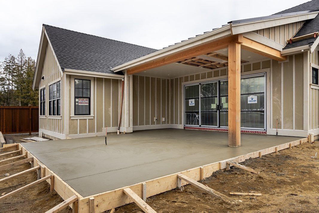 Some fresh patios at Claymore Landing, Qualicum Beach