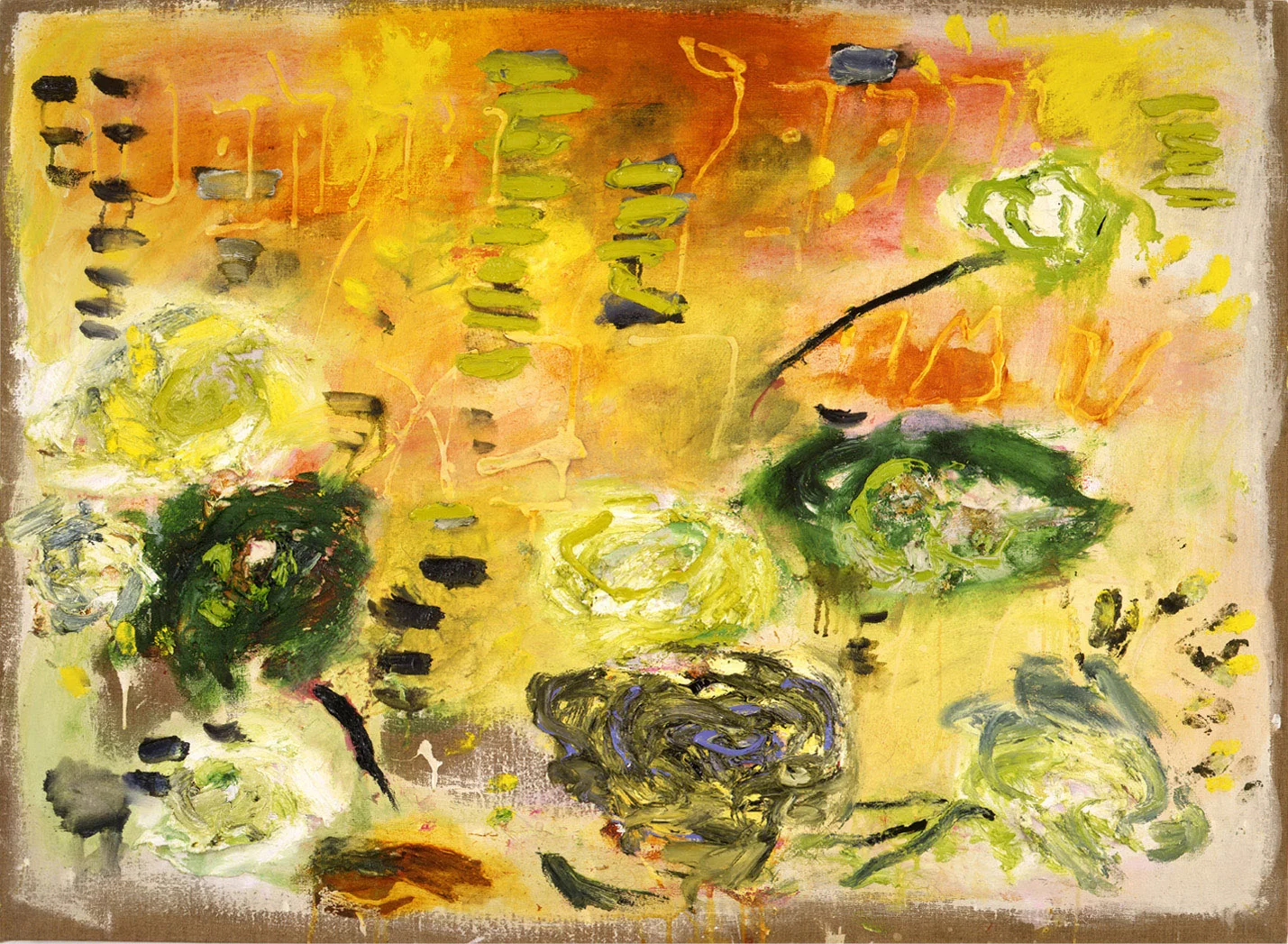 Green Flowers with Kaddish