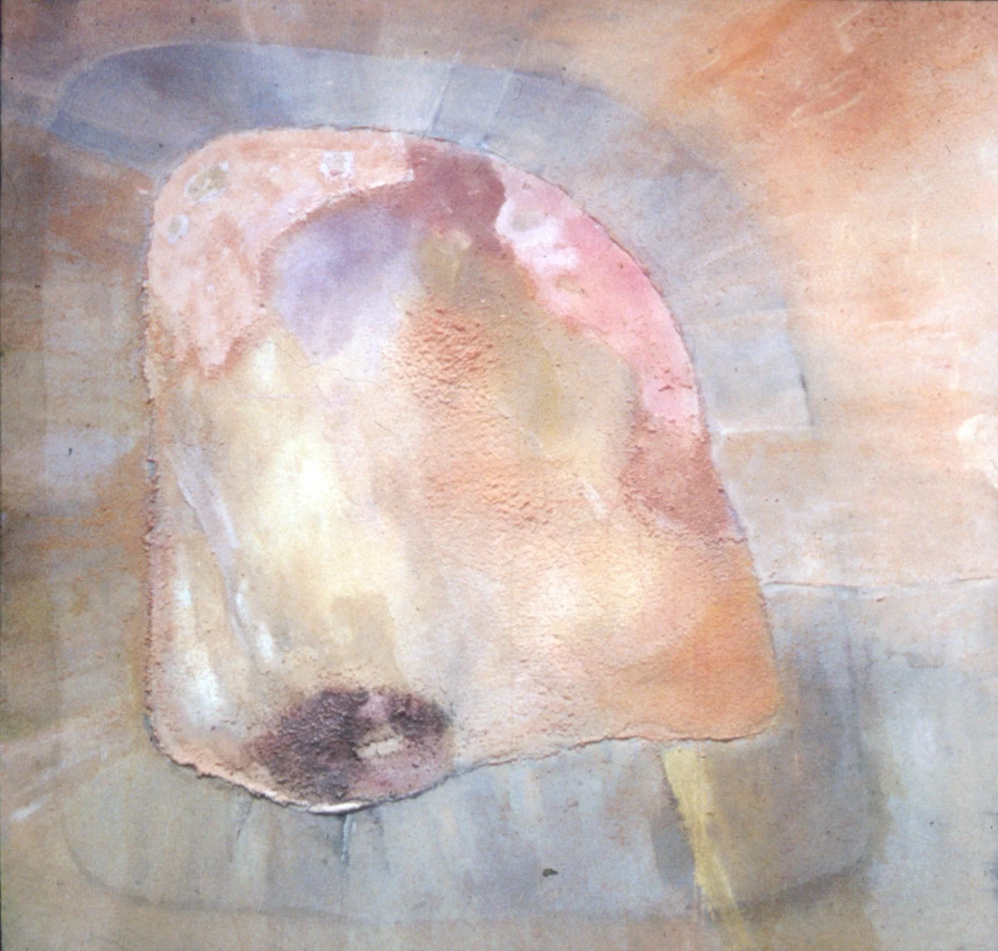 Large Flock Membrane Painting