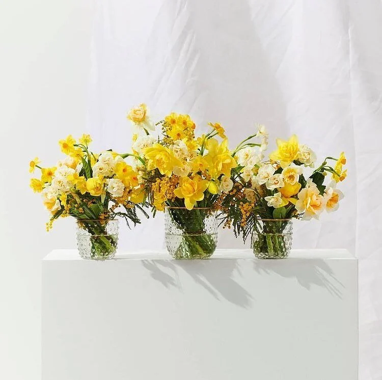 Gorgeous and cheery floral concoctions via @mcqueensflowers ...
Absolutely love their work. We could all use these right now!