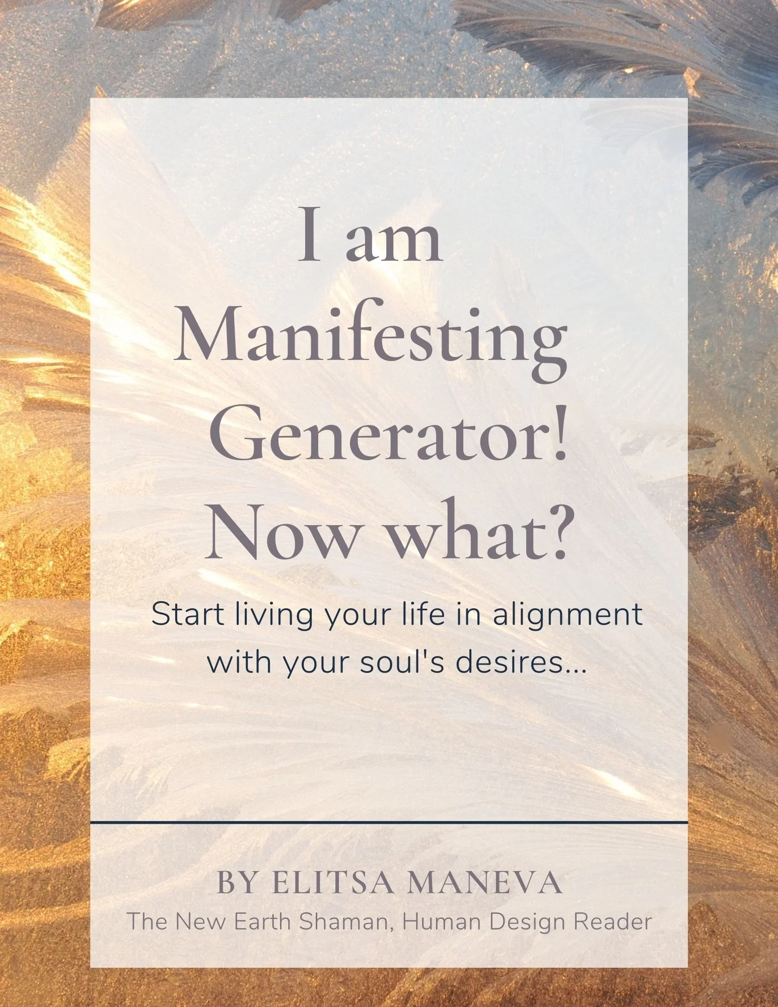 Manifesting Generator Ebook