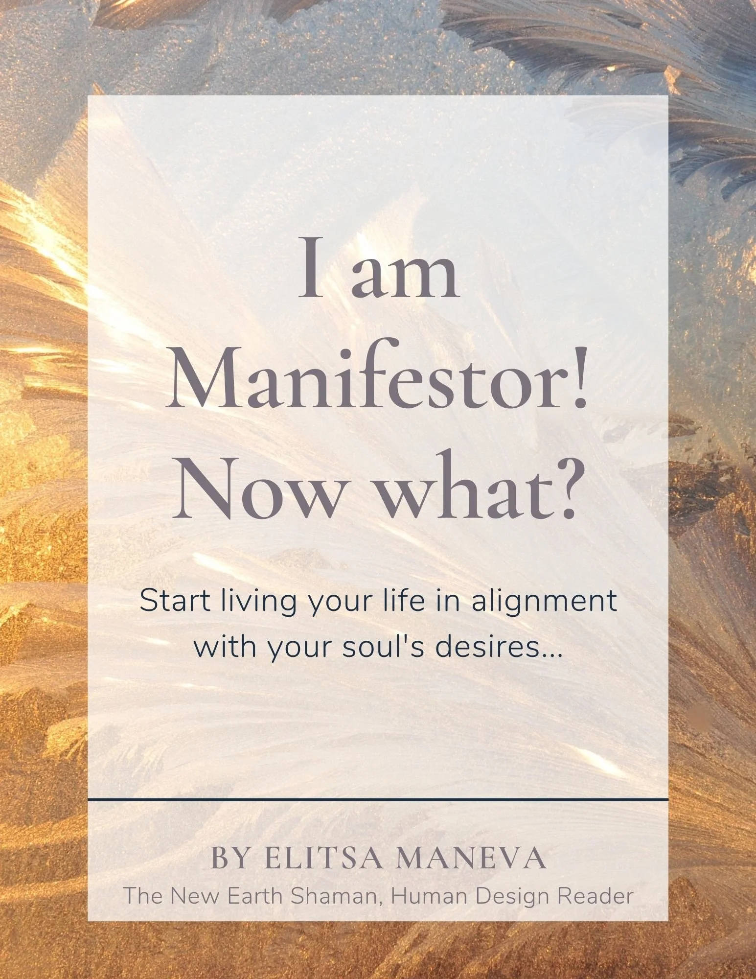 Manifestor Ebook