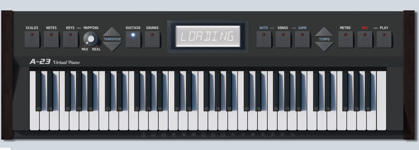 Recursive Arts Virtual Piano