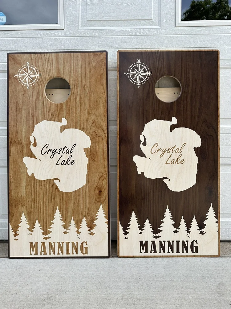 Crystal Lake custom boards