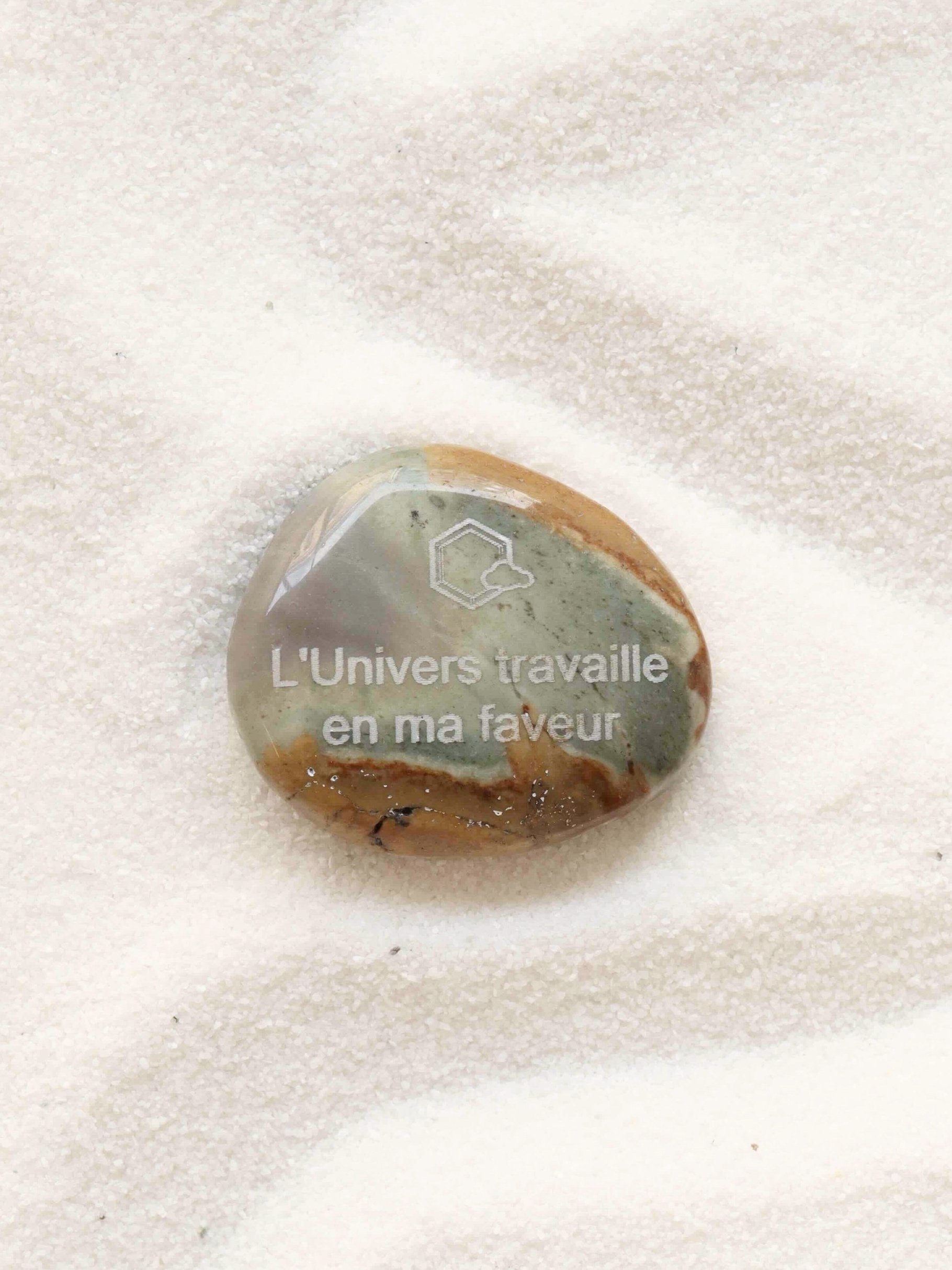 Jaspe polychrome gravé - Confiance & sécurité