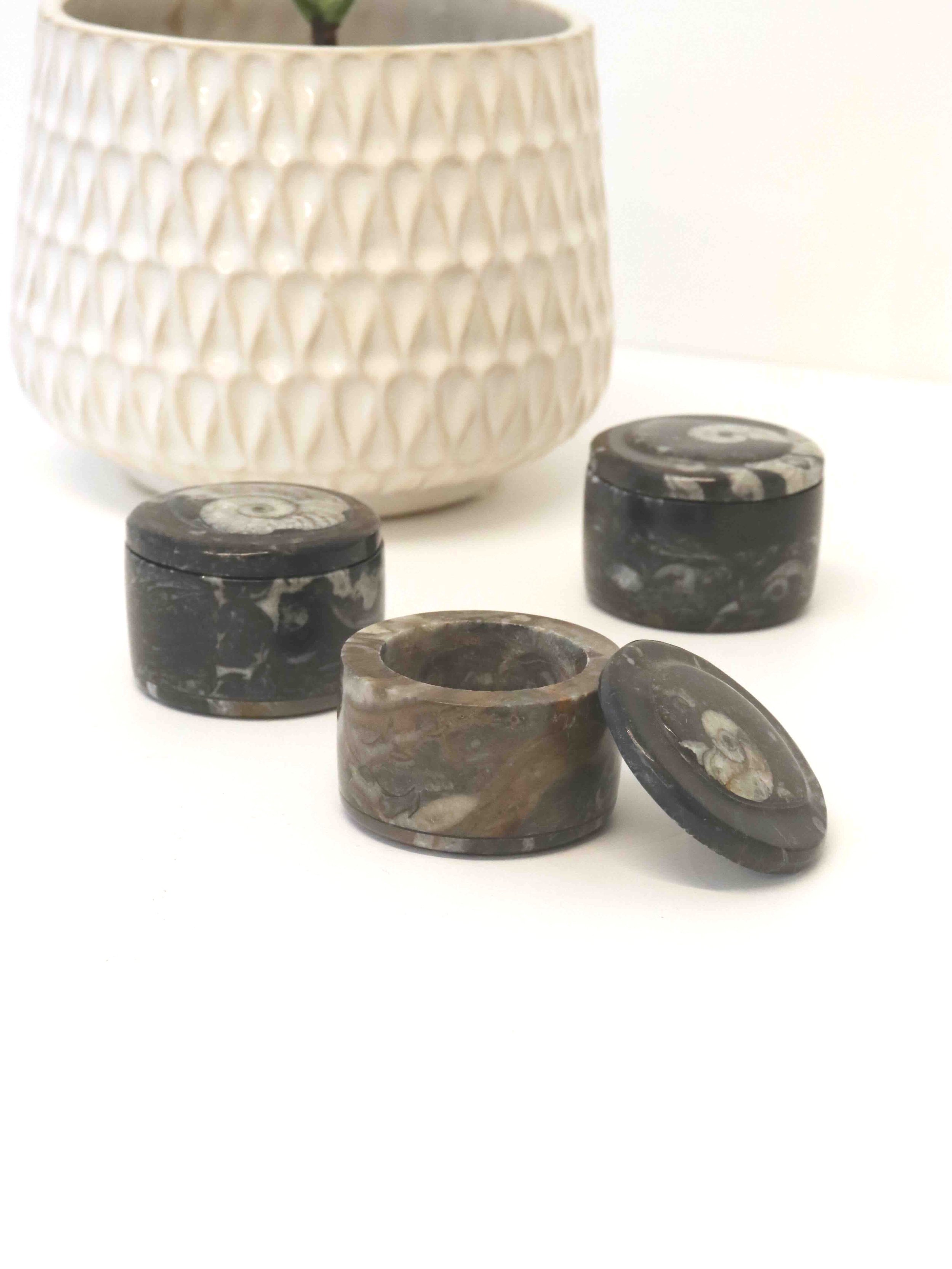 Mini boîte en Orthocéras - Réconcilier son passé et son présent - SOLYA - Cristaux, Minéraux & Bonnes énergies - Lithothérapie - Pierre naturelle éthique - Boutique Bruxelles, Belgique