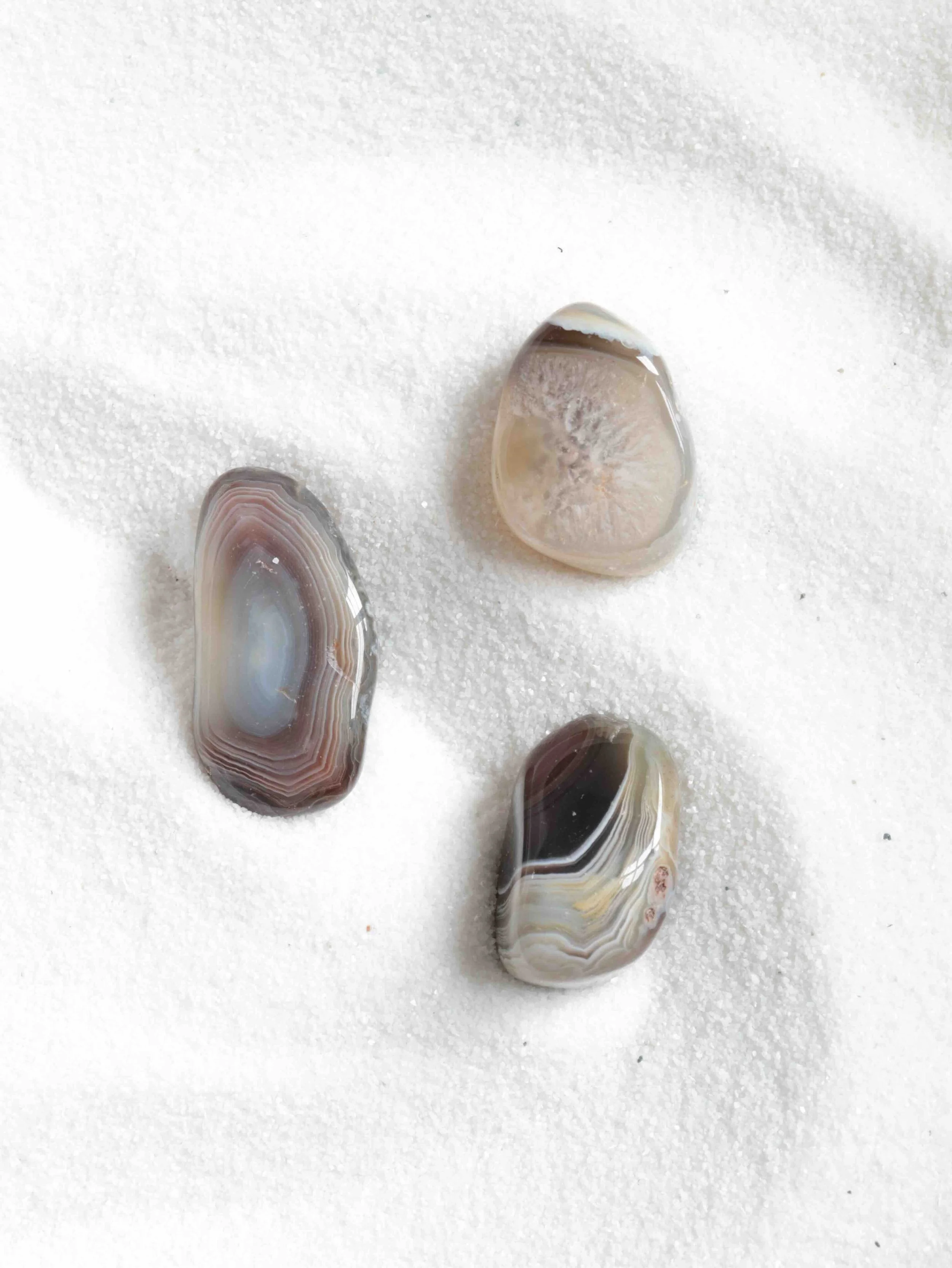 Agate - Pierre pour le courage & chance - SOLYA - Cristaux, Minéraux & Bonnes énergies - Lithothérapie - Belgique - Bruxelles