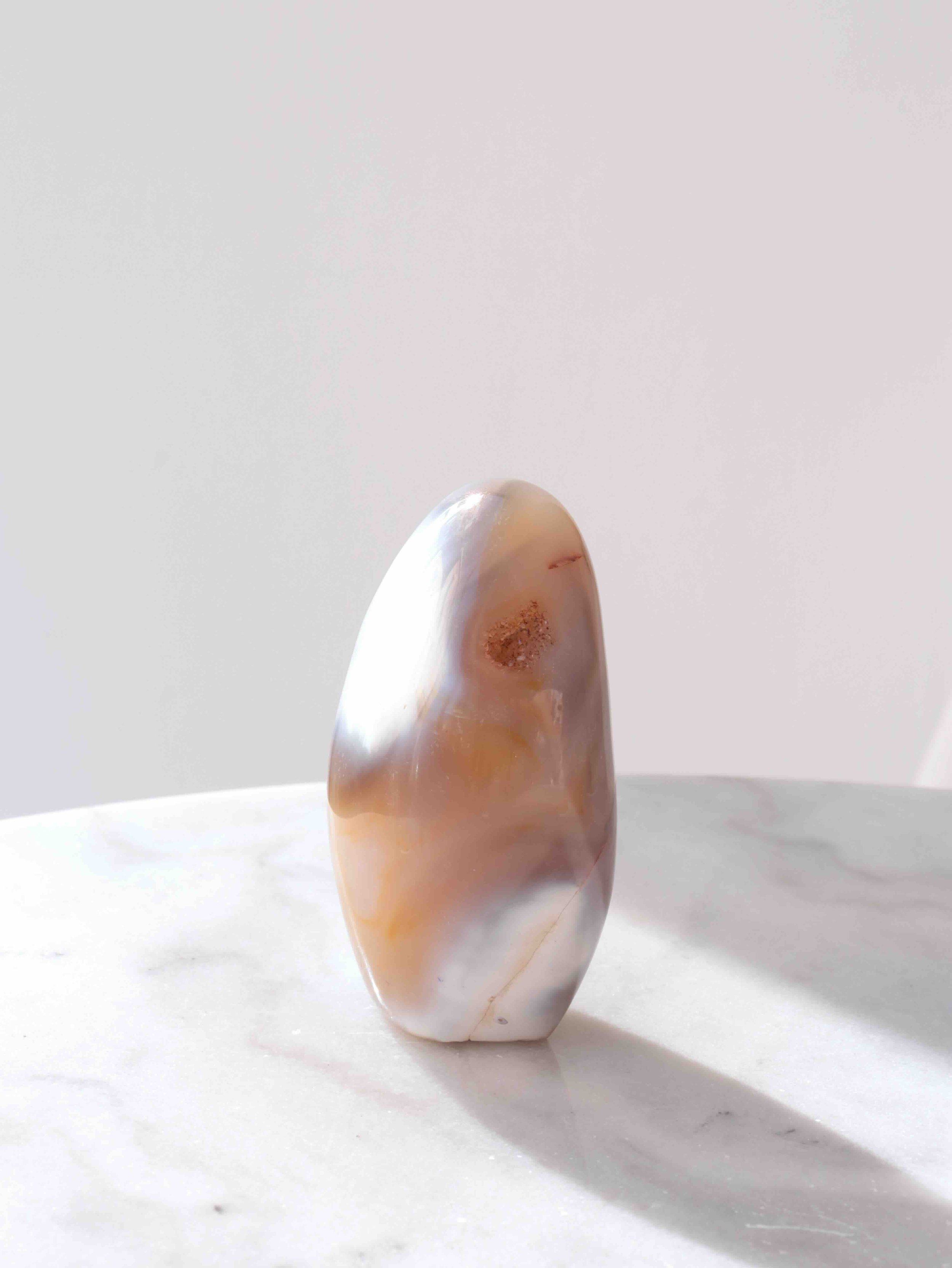 Agate orque XL - Rétablir l'harmonie - SOLYA - Lithothérapie - Cristaux, Minéraux & Bonnes énergies - Bruxelles - Uccle - Belgique - Pierre naturelle - Pierre éthique