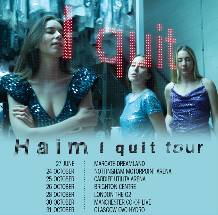 "HAIM Kicks Off UK Arena Tour This October"
