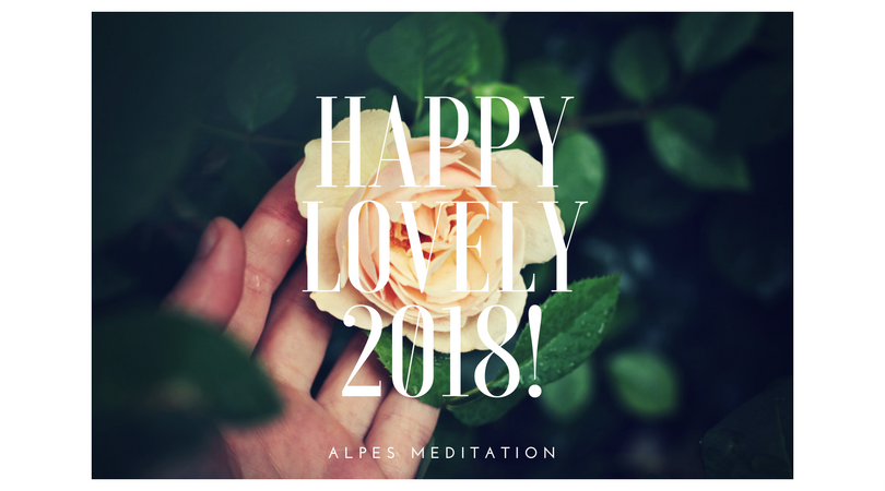 En 2018, le jardin de vos intentions fleurit! 